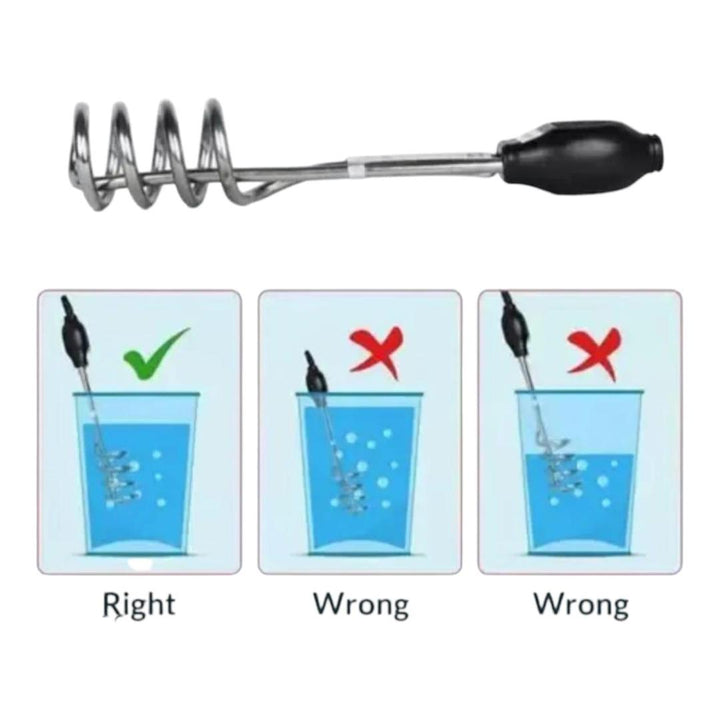 Water Rod 1200Watt Strong Durable Design Reliable Performance Easy Handling Comfortable Grip