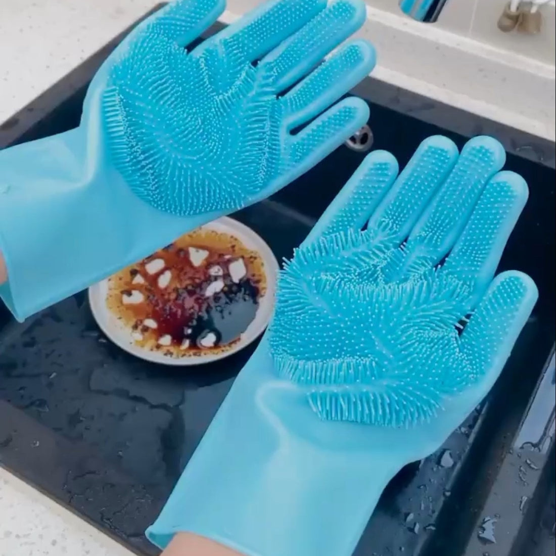 Silicone Dishwashing Gloves Durable Quality Comfortable Grip Reliable Performance Easy Cleaning